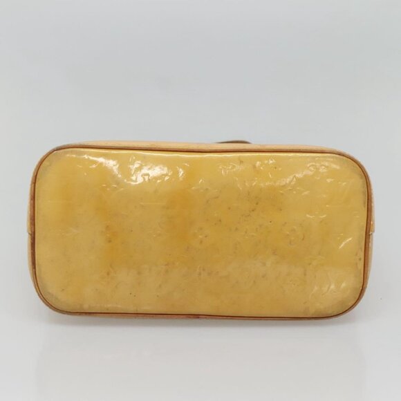 LOUIS VUITTON Monogram Vernis Houston Hand Bag Beige - Picture 6 of 16